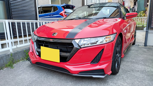 S660用ルーフカバー赤 ホンダS660カーボンルーフ塗装 完成 | プロ・フィット日記