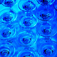 blue glass di 