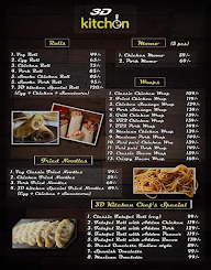 3D Kitchen menu 1