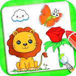 Cover Image of 下载 Drawing and Coloring Book Game 2.0.2 APK