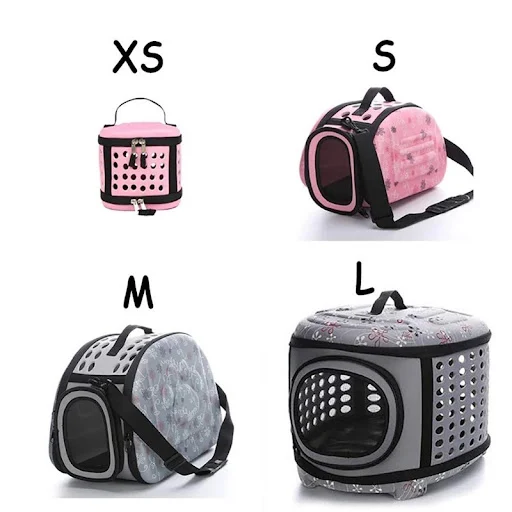 Pig Hamster Foldable Dog Carrier Bag Travel Pet Breathable Shoulder Handbag Portable Folding Pet Cage Carrying Bags for 
