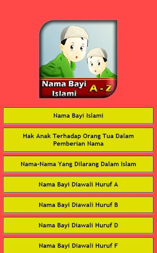 Nama Bayi Islami Terlengkap