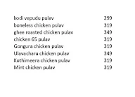 Biryani Vs Pulav menu 1