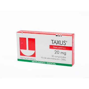 Taxus Tamoxifeno 20 mg Tecnofarma Caja x 30 Comprimidos  