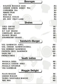Desi Videshi Cafe menu 1
