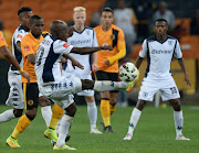 Ben Motshwari of Wits controls the ball during the Absa Premiership match between Kaizer Chiefs and Bidvest Wits at FNB Stadium. Picture Credit: Gallo Images