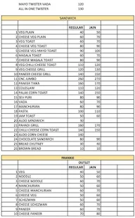 Chai Nashta Cafe menu 5