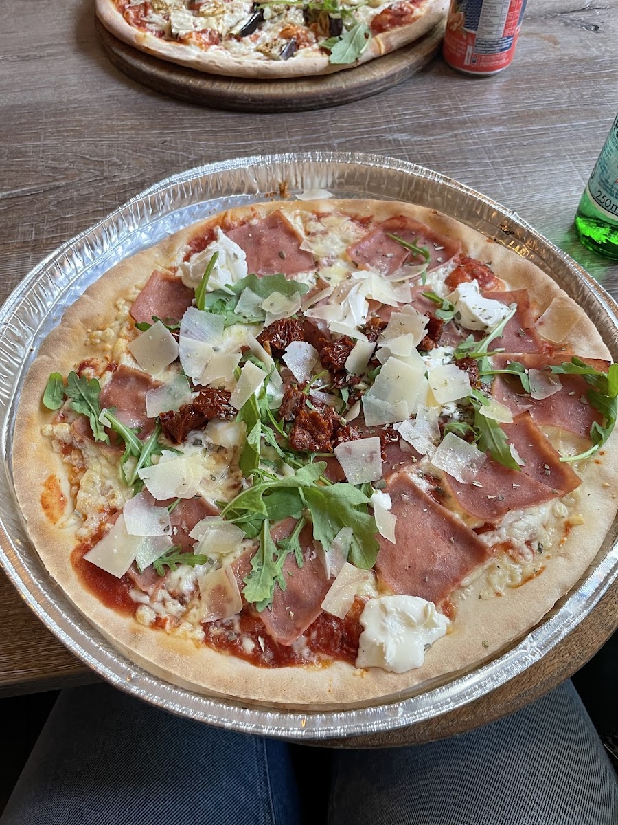 Gluten-Free Pizza at Pizza Amsterdam