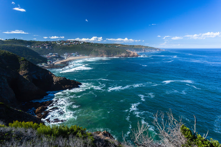 The beautiful coastline near George, Nene's home town and favourite place in the Western Cape.