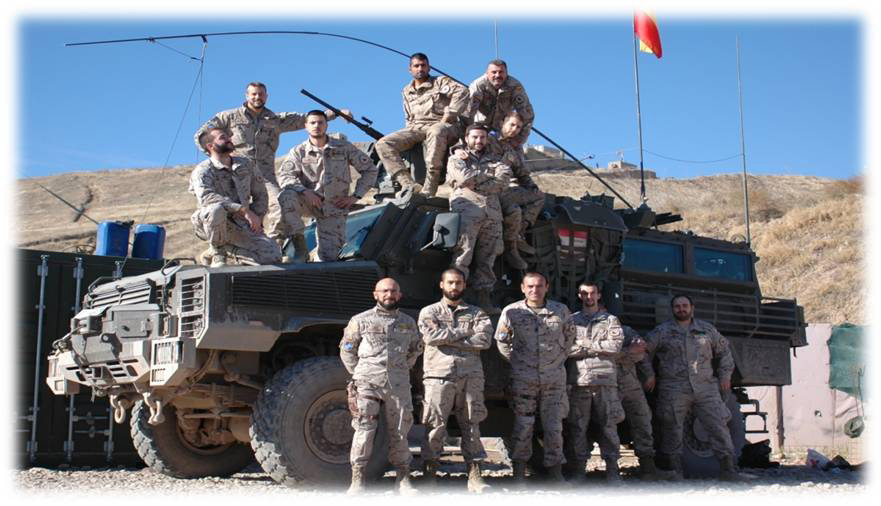 RG-31 Nyala team deployed in Afghanistan. 