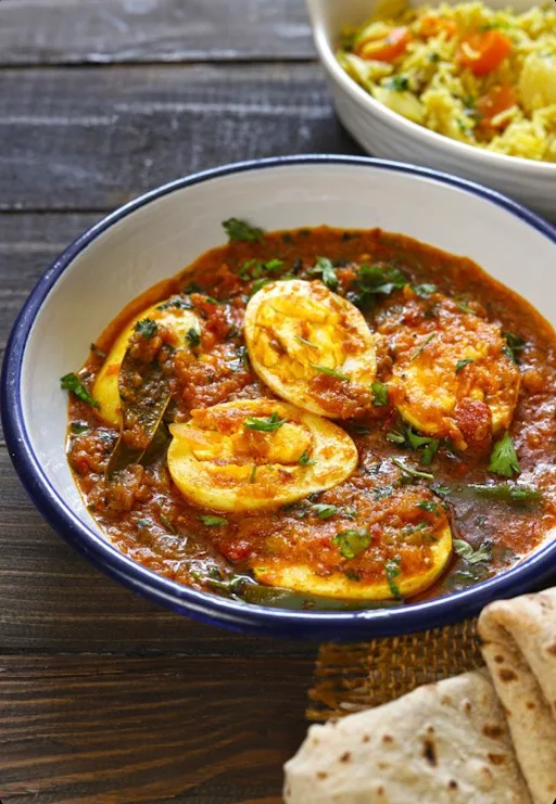 Egg Curry Meal From Mum's Kitchen."