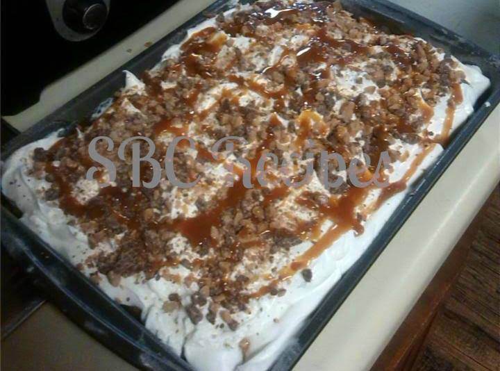 Chocolate Caramel Toffee Crunch Cake Was Pinched From <a Href=https://www.facebook.com/photo.php?fbid=329805823832031 Target=_blank>www.facebook.com.</a>