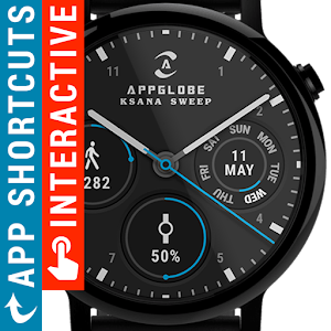 🕐 Ksana Sweep Watch Face for Android Wear