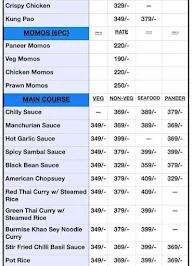 Food Court menu 3