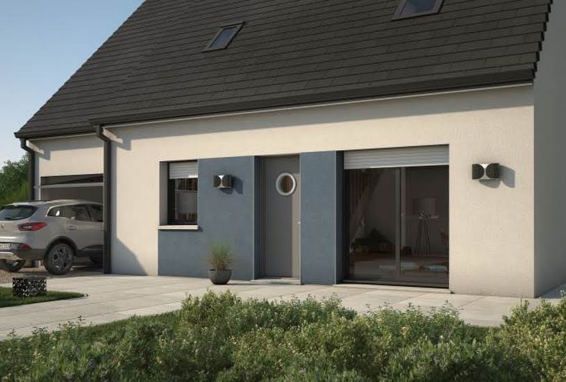  Vente Terrain + Maison - Terrain : 700m² - Maison : 89m² à Morgny-la-Pommeraye (76750) 