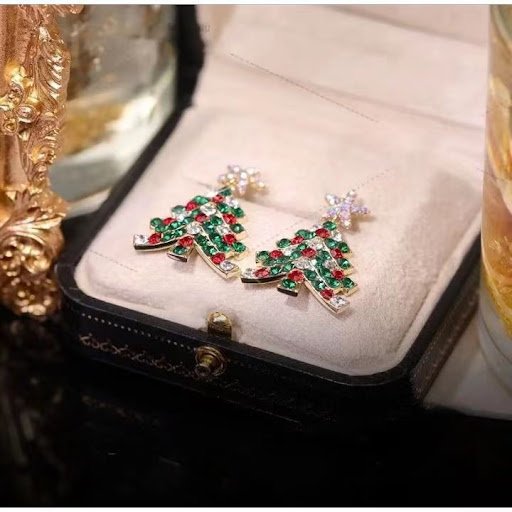 Title 2, New Colorful Christmas Earrings from the Christ...