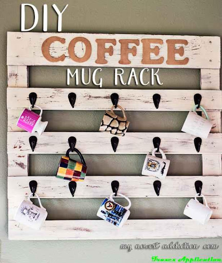 DIY Coffee Mugs Storage Ideas