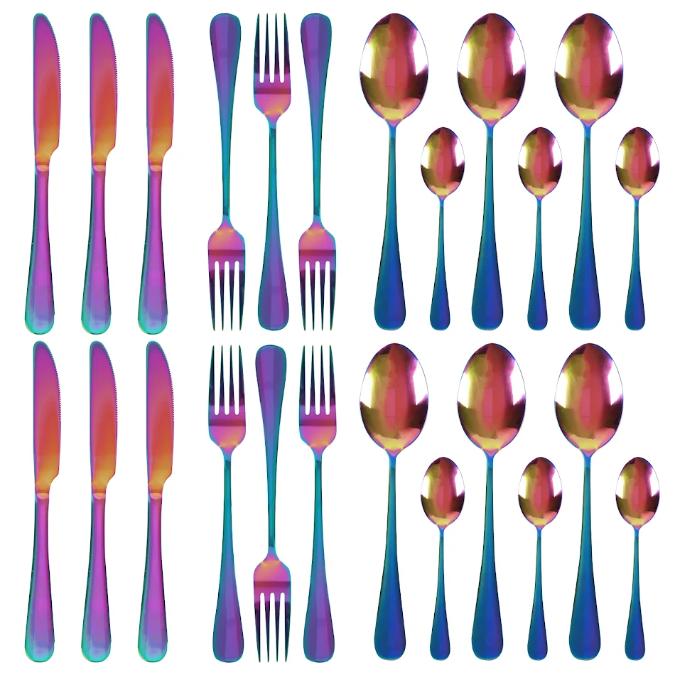 Üst düzey sofra takımı 24 parçalı set