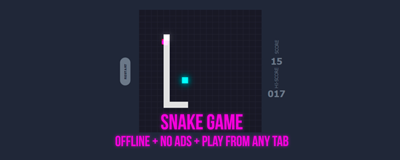 Snake Game Offline on Google Chrome Preview image 2