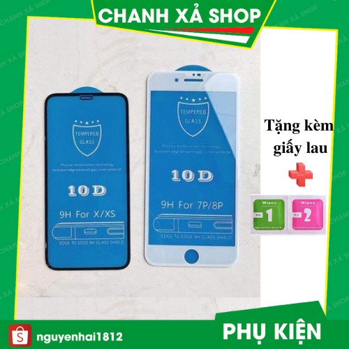 Kinh Cường Lực Iphone 10D Full Màn Iphone 6S/6Splus/7/7Plus/8/8Plus/X/Xsmax/11/11Proma/12/13/13Promax/14/Pro/Max/Promax