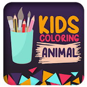 Kids Coloring Animal  Icon