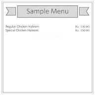 King's Chicken Haleem menu 1