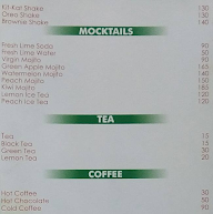 Paradise Omlet & Cafe menu 1
