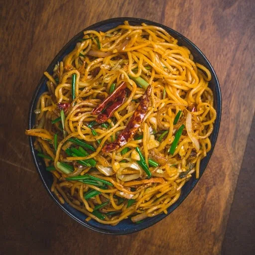 Veg Burnt Chilli Garlic Noodles