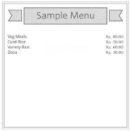 Hotel Sreenivasa menu 1