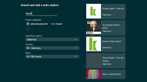 Screenshot Radio on TV