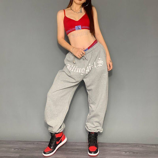 Title 5, Ladies High Waist All-match Harlan Leisure Pant...