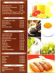 Shree Rathnam menu 2