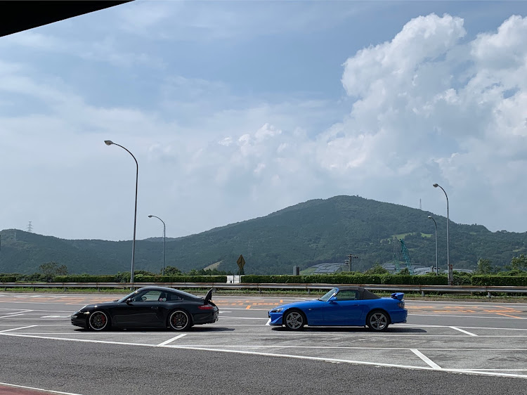 911 クーペのお盆休み・ドライブ・S2000・ポルシェ911・ナイスケツに関するカスタム事例の投稿画像1枚目
