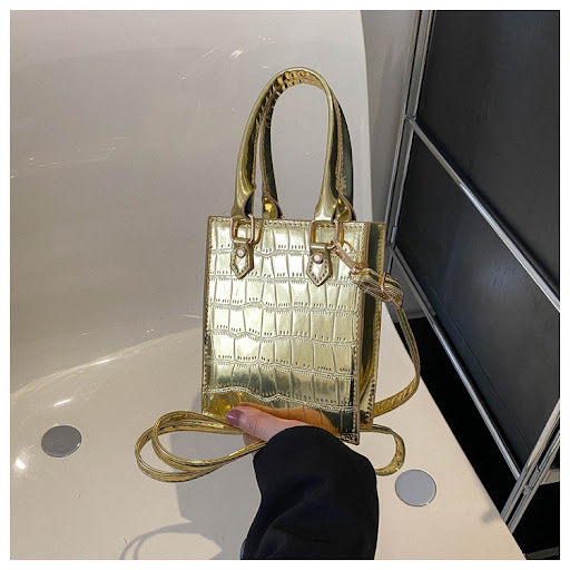 Title 17, Womens Simple Casual Crossbody Small Square Ba...