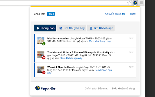 Ưu đãi chỉ dành cho thành viên Expedia