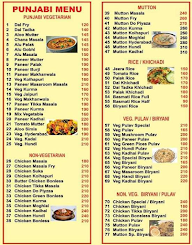 Palkhi Family Restaurant & Bar menu 2