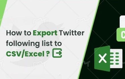 TWExport - Export twitter following/follower list small promo image