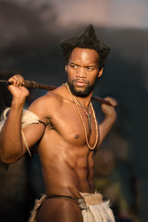 Actor Senzo Radebe plays King Senzangakhona, Shaka Zulu's father, in Shaka iLembe.