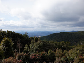 林道分岐からの眺め２