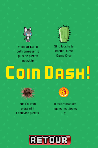 CoinDash, a simple and casual game