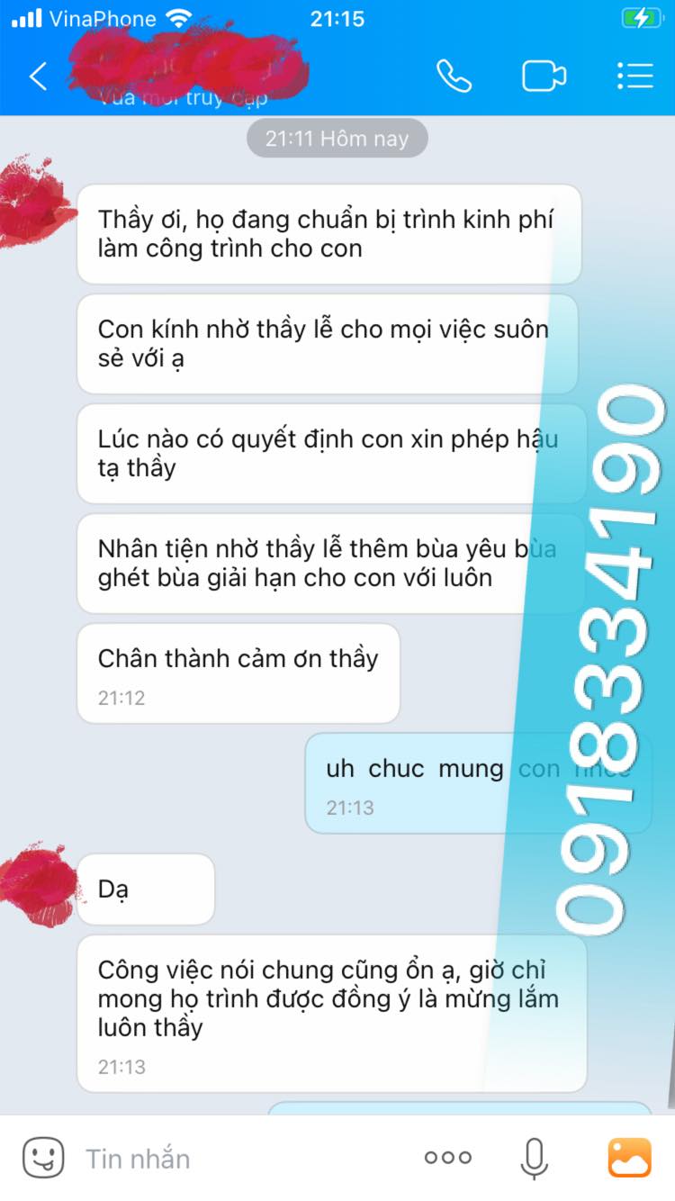 Ví dụ như người xin các loại bùa có tác dụng nhẹ thì sẽ nhanh có hiệu quả.