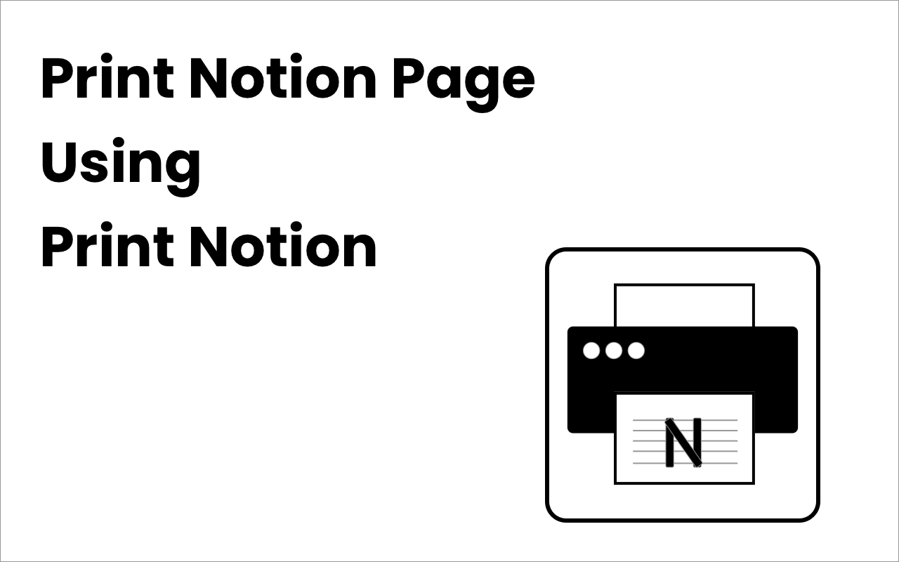 Print Notion Preview image 2