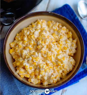 Crock Pot Creamed Corn - Southern Plate