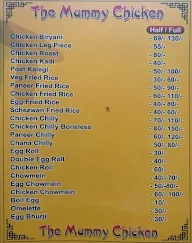 The Mummy Chicken menu 2