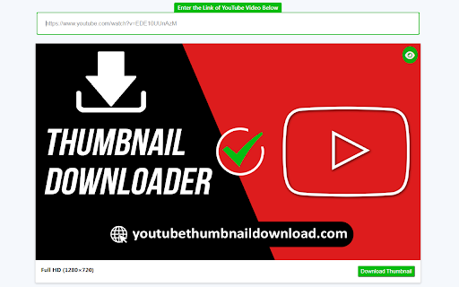 Youtube Thumbnail Downloader