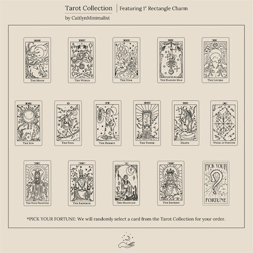 Title 2, Pendant with exquisite square tarot pattern nec...
