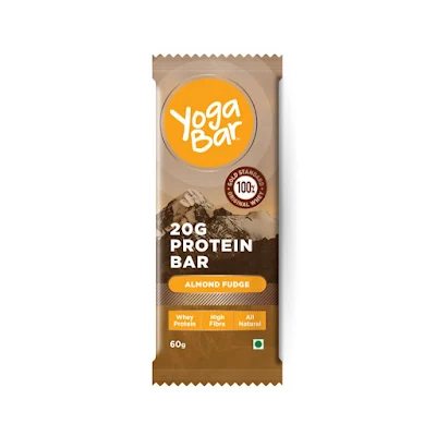 Yoga Bar Yogabar Almond Fudge Protein Bar 60G 60 Gm