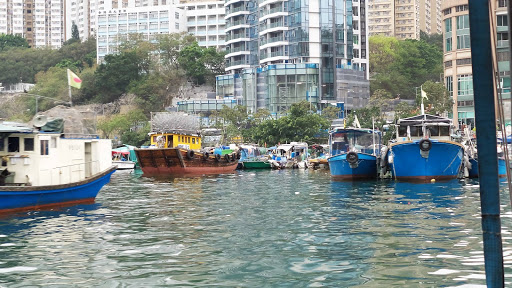 Sampan Boat Tour Hong Kong China 2016