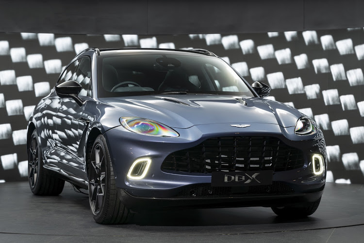 The DBX has a number of Aston design elements, including the largest DB grille to date.