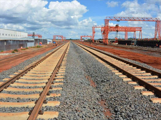 A section of phase 1 of SGR line from Emali to Sultan Hamud along the Mombasa highway. The construction of this line from Mombasa to Nairobi, according to Kenya Railway Corporation, is expected to be complete by June.